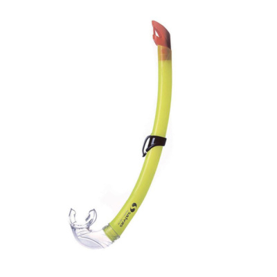 Трубка плавательная "Salvas Flash Junior Snorkel", арт.DA301C0GGSTS, р. Junior, желтый