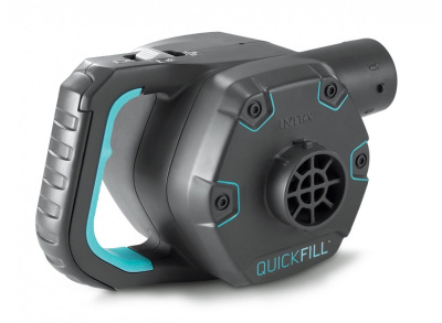 Насос электрический Quick-Fill, 220В от бытовой сети, 3 насадки со шлангом в комплекте,Intex