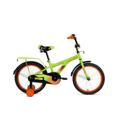Велосипед FORWARD CROCKY 18 (18" 1ск) зеленый / желтый
