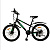Велосипед 24" ACID F 240 D Black/Green (13")