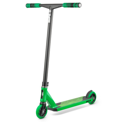 Самокат HIPE H12 black/green 2021