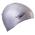 Шапочка для плав. "SPEEDO Plain Molded Silicone Cap", арт.8-709849086, СЕРЕБРИСТЫЙ, силикон