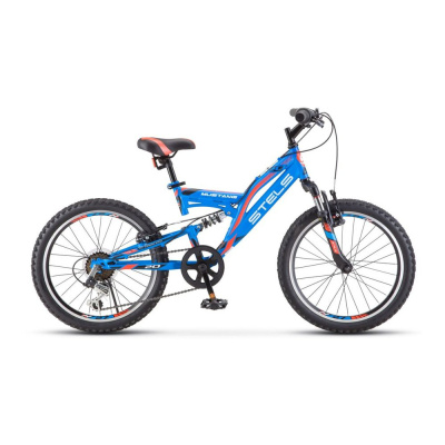 Велосипед 20" STELS Mustang V (13" Синий), арт. V010