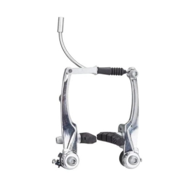 Тормоз LB-910DS V-образный, передний, алюминиевый, серебр/510225