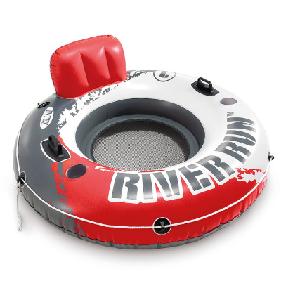 Надувной круг-кресло 135см "Red River Run 1" с ручками, до 100кг, уп.6 56825, Intex, 
