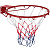 Кольцо баскетбольное (с сеткой) D-45 см. на дверь