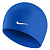 Шапочка для плав. NIKE Solid Silicone, 93060494, FINA Approved, СИНИЙ, силикон