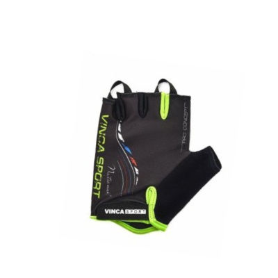 Перчатки велосипедные, NATIONAL, гелевые вставки, цвет черный, размер ХL