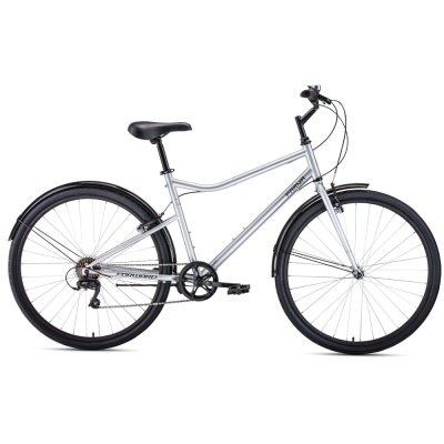 Велосипед FORWARD PARMA 28 (28" 7 ск. рост 19") 2019-2020, серый/черный, RBKW0YN87003