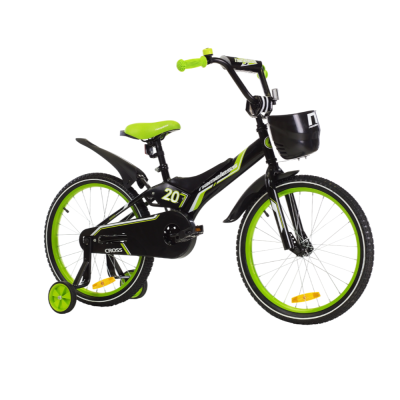 Велосипед 20" NAMELESS CROSS,черный/зеленый