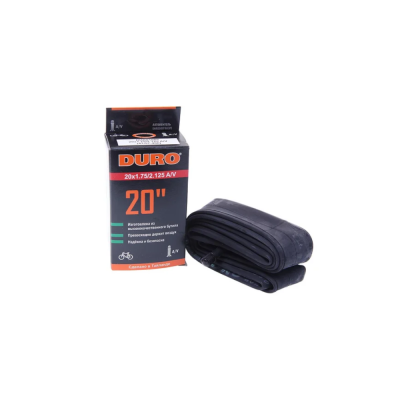 Велокамера DURO 20" (В КОРОБКЕ) 20х2.25/2.50 A/V (BMX)