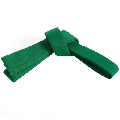 Пояс для единоборств Нужный спорт (2.4 м, зеленый)