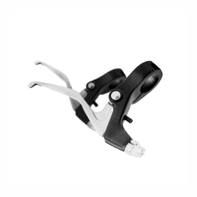 Ручка тормоза BLF-203 под 2,5 пальца, алюм., чёрно-серебристый, арт. 460082