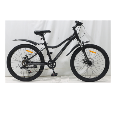 Велосипед 24" AVENGER A241D, черный/серый