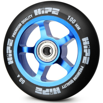 Колесо HIPE 5Spoke 100 мм синий/черный