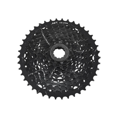 Кассета MICROSHIFT XLE CSH103-42-10, 10 скоростей (11-13-15-18-21-24-28-32-36-42T) без упаковки, чер