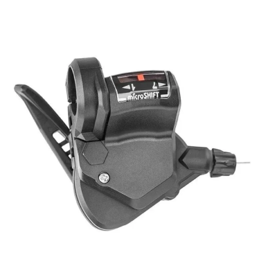 Рукоятка переключателя скоростей правая, TS38-7, триггер, 7 ск, 22,2 мм, 2500 мм, MICROSHIFT, 1SL200