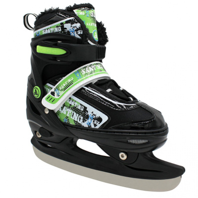 Раздвижные коньки Player Green (XS (25-28))