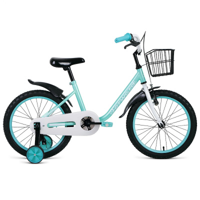 Велосипед FORWARD BARRIO 18 (18" 1 ск.) 2023, мятный