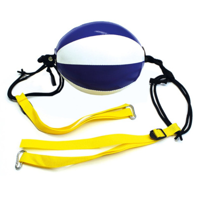 Пневмо-груша на растяжке (ПВХ) сине-белая