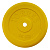 Диск обрезин. "TORRES  15 кг" арт.PL504215, d.25мм, металл в резиновой оболочке, желтый