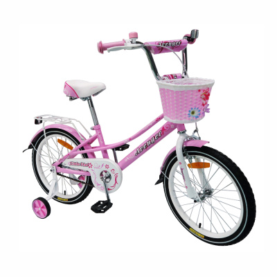 Велосипед 16" AVENGER LITTLE STAR розовый/белый