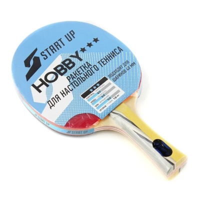 Ракетка для н/т Start Up Hobby 3Star (9881) (анатомическая ручка)
