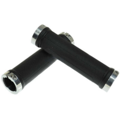 Рукоятки руля (грипсы), SR-70, 22,2 мм, 130 мм, черный, SAIGUAN, RGRSR7000001