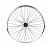 Колесо заднее 24" обод двойной алюм. серебр., V-br, втулка под трещотку 6-7ск под гайку