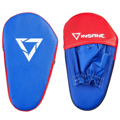 Лапы INSANE FIGHT прямые, большие, красный/синий, 34х20х4 см (Без характеристики)