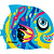 Шапочка для плав. дет. TORRES Junior, SW-12206AF, голубой, силикон