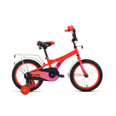 Велосипед FORWARD CROCKY 16 (16'' 1ск.) красный / фиолетовый