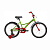 Велосипед NOVATRACK 20" STRIKE зеленый, тормоз нож, крылья корот, защита А-тип