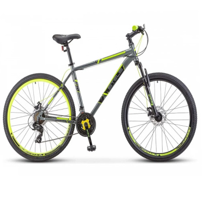 Велосипед STELS 27.5” Navigator-700 MD (17.5" Серый/жёлтый), арт. F020