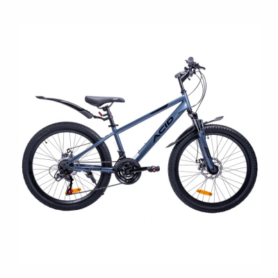 Велосипед 24" ACID F 240 D Gray/Black (13")