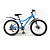 Велосипед 24" AVENGER A241D, синий/белый