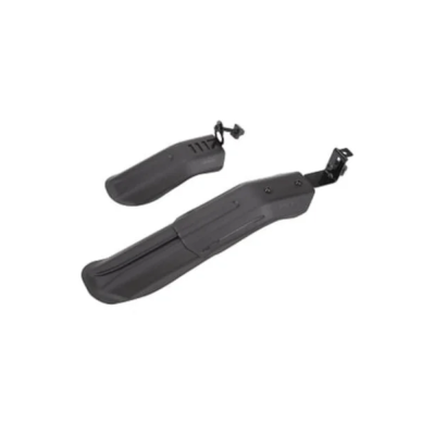 Крылья, MTB (комплект), FL-645, 16"-20", пластик, NEW VISION, RNVFL6450001, (черный)