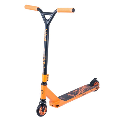 Самокат трюковый XAOS Phoenix Orange 100 мм