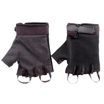 Перчатки туристические "СЛЕДОПЫТ", черные, без пальцев, размер XL/300/