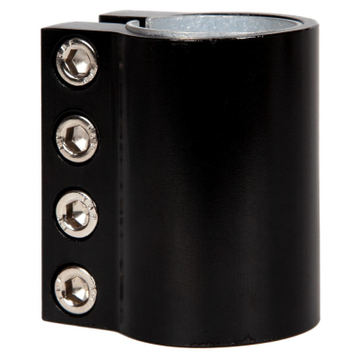 Зажим рулевой колонки для трюков.самок.,черный с прорезью 050504 