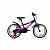 Велосипед NOVATRACK 16" KATRINA алюм., фиолет.металлик, полная защ.цепи, V-brake, короткие крылья