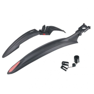 Крылья, MTB (комплект), FL-630-1, 24- 28", пластик, NEW VISION, RNVFL6301001, (черный)