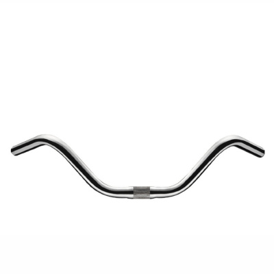 Руль HR-15A, сталь, D:25,4xW:600 х Н93мм, изгиб 56° назад, сер. ZOOM 