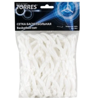 Сетка баск. TORRES арт.SS110105, ПЭ., 6 мм, дл. 0,55 м,  вес 100 гр., белая