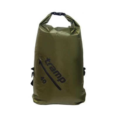 Герморюкзак Tramp 40л Diamond Rip-Stop оливковый
